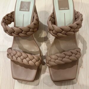 Dolce Vita Women's Nude Ashby Braided Sandals